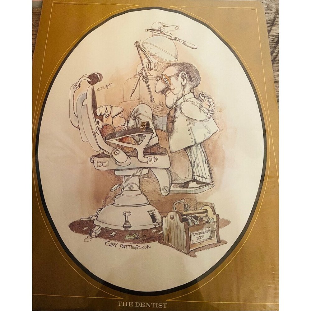 Dentist Picture by Gary Patterson Pic has a little corner damage as shown